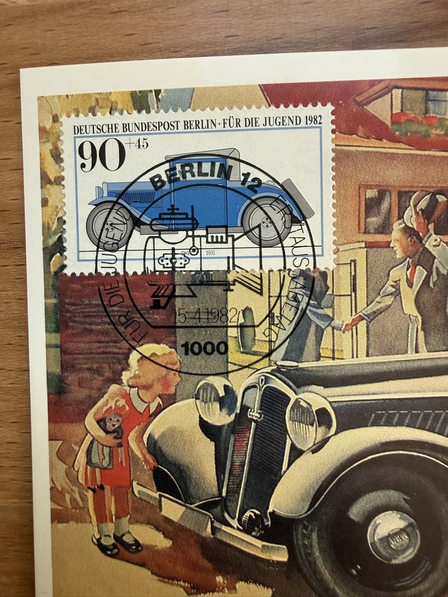 Alle Briefmarken: Maximumkarte 1982 – Gebraucht aus Grenchen von Bastet007 2