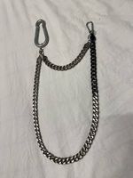 vintage denim chain