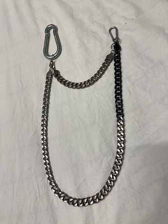 vintage denim chain
