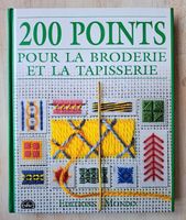 Livre "200 points broderie tapisserie" État impecable !