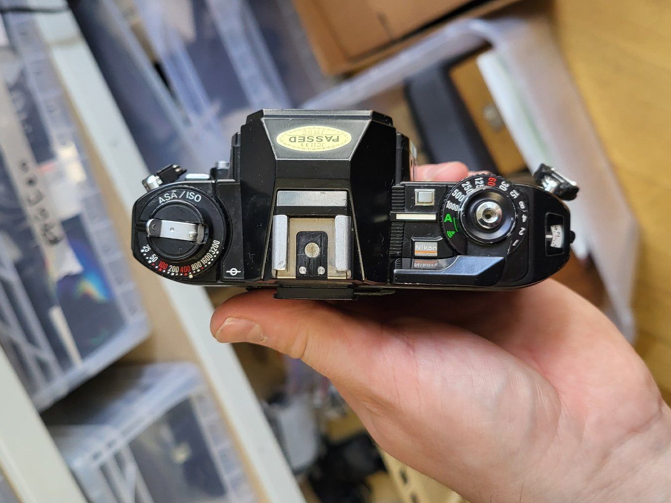 Nikon FG-20 Analoge Kamera (Usato) a Bern per CHF 39 – con 