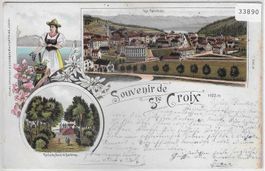 Souvenir de Ste. Croix - Litho 1899