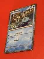 Pokemon Karte Wooper SVP155 Glitzerkarte guter Zustand