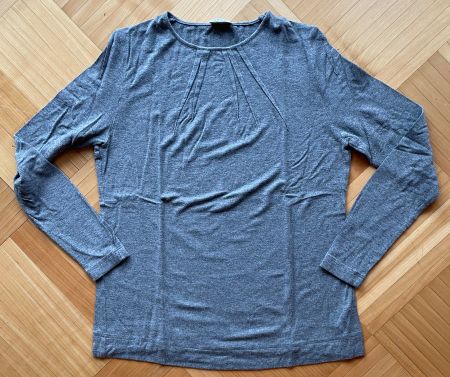 Langarm-Shirt von Akris Punto (grau, Gr. 44)