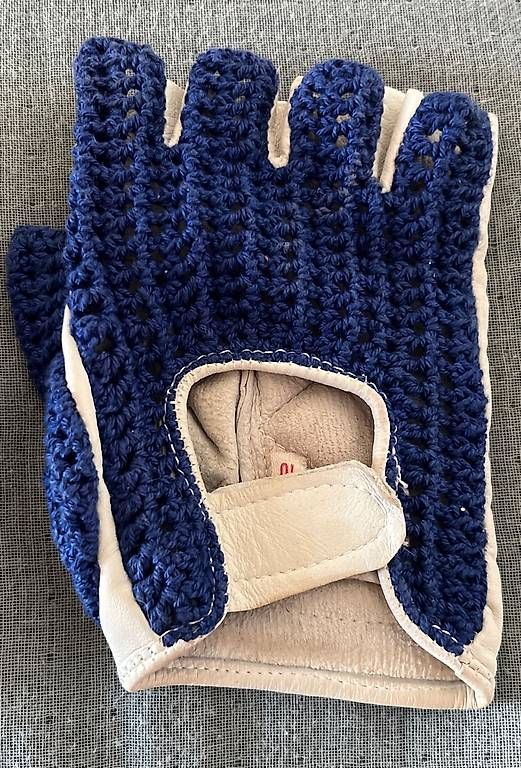 Guanti & manicotti: VINTAGE-Rennrad-Handschuhe Gr. 10 – Usato da Urdorf venduto da Resumasa 1