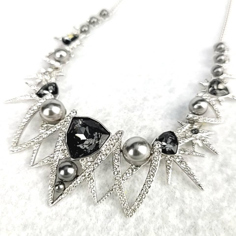 Swarovski Catenine: Swarovski Statement Kette neu und original, Box – Nuovo (secondo la descrizione) da Kirchleerau venduto da Piroska05