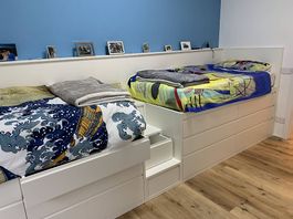 Letto cameretta cassettiera singolo/doppio