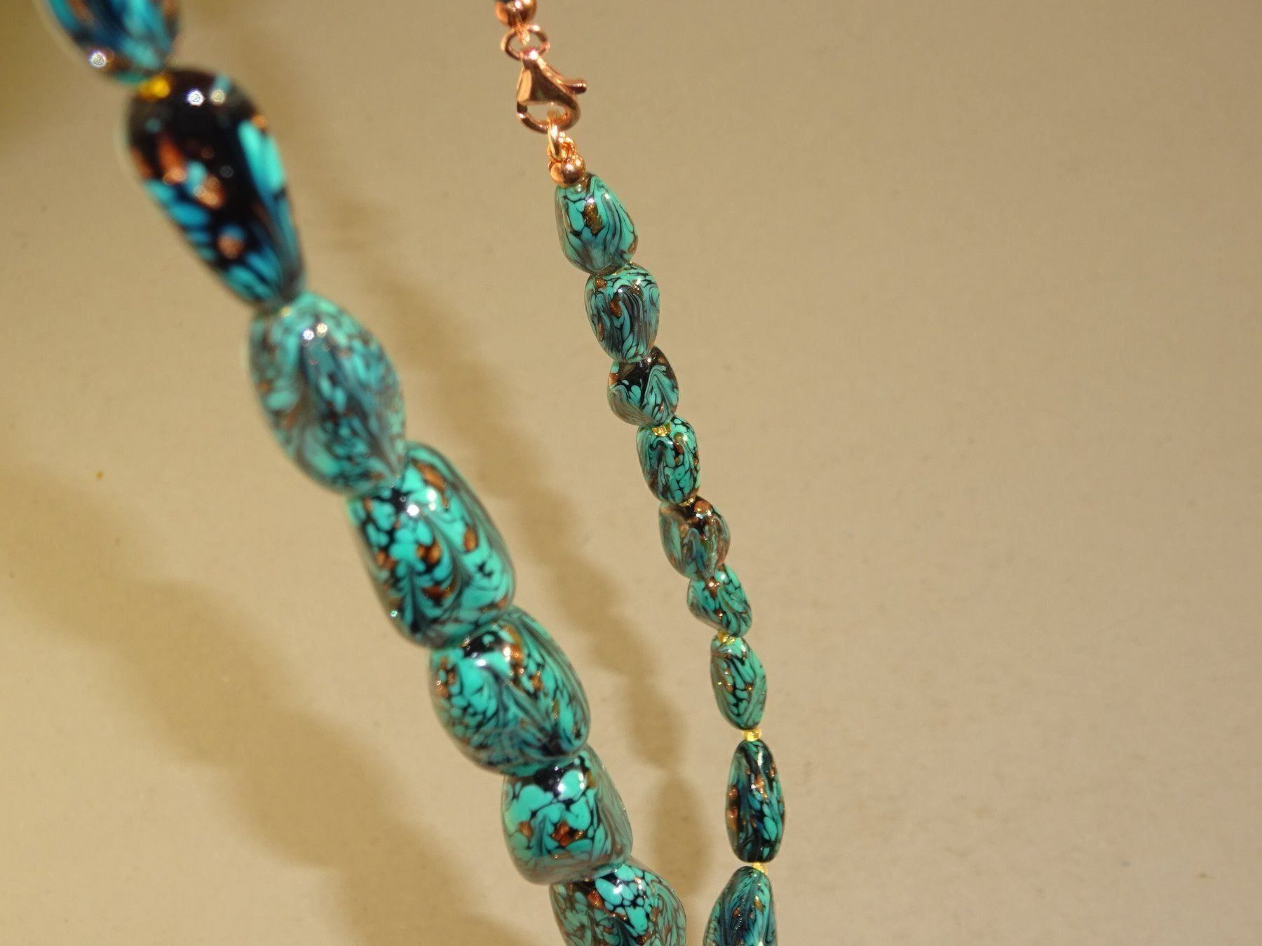 Catenine: Millefiori Halskette – Nuovo (secondo la descrizione) da Esslingen venduto da eintagammeer 4