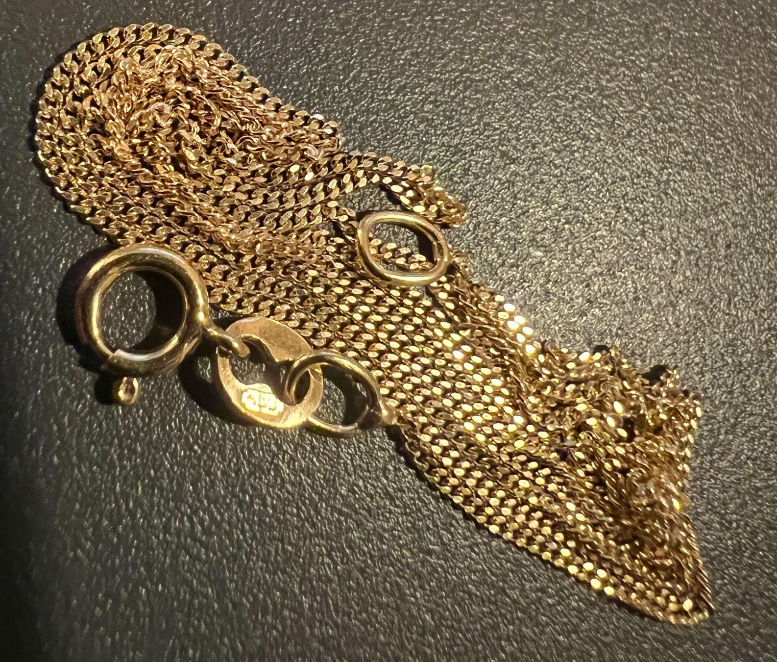 Colliers: Gold-Collier 18K mit Anhänger – D'occasion à Chur par Penting1935 8