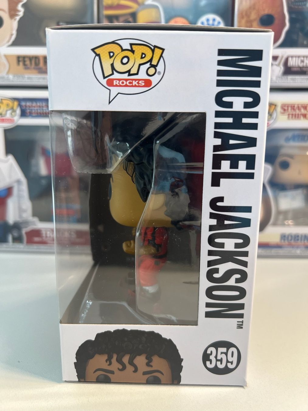 Funko Statuette: Funko POP Rocks Michael Jackson - Michael Jackson (Thriller) – Nuovo e nell'imballaggio originale da Le Mouret venduto da perfectbijou 3