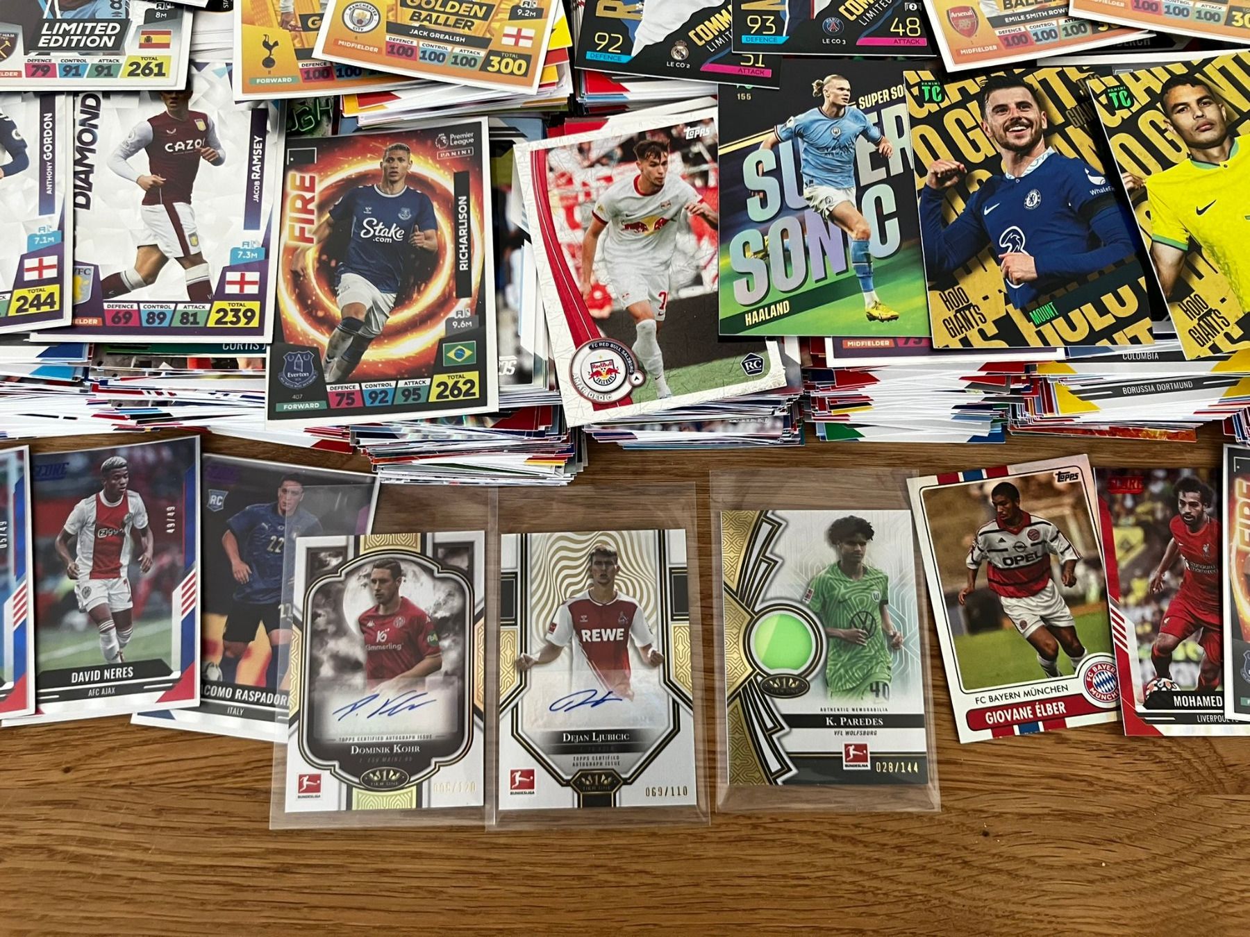 Topps Sammelbilder & Trading cards: Fussball Sammelkarten 3700+ – Neu (gemäss Beschreibung) aus Altdorf UR von  2