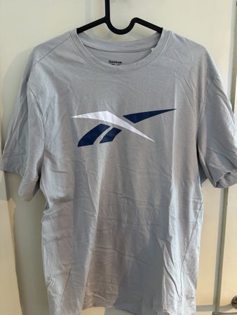Reebok T-Shirt grau mit Logoaufdruck