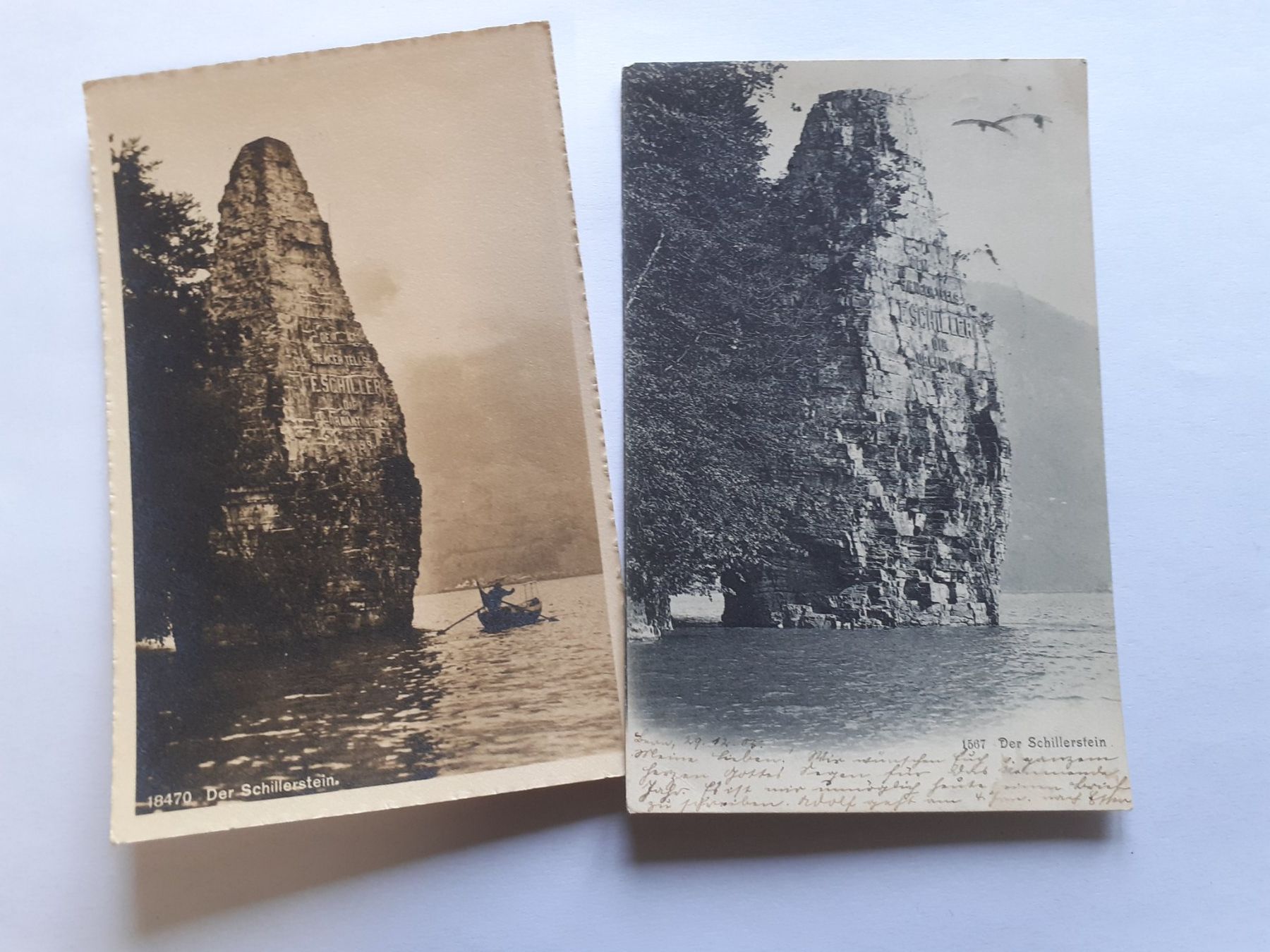 Cartoline postali: SCHILLERSTEIN - 1905 / 1911 – Usato da Winterthur venduto da Ornyx7