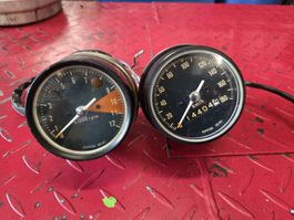 Tacho Oldtimer Motorrad Honda Suzuki Yamaha?