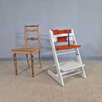 Stokke Tripp Trapp Kinderstuhl Hochstuhl mit Bügel Kissen