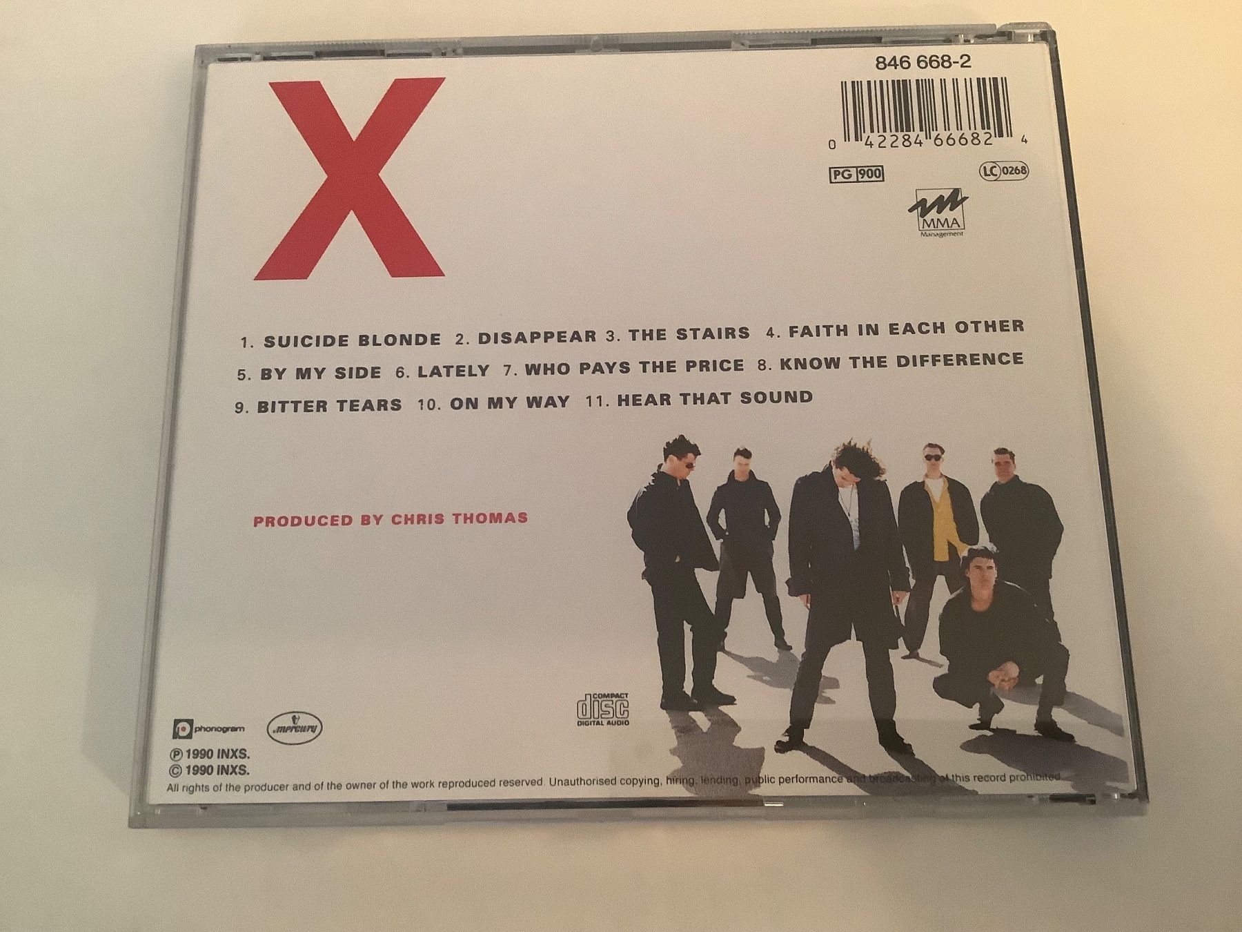 CDs: INXS / X / 1990 – Gebraucht aus Dübendorf von Shreck 1