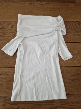 Off-Shoulder Oberteil Weiss zara Gr S wie neu