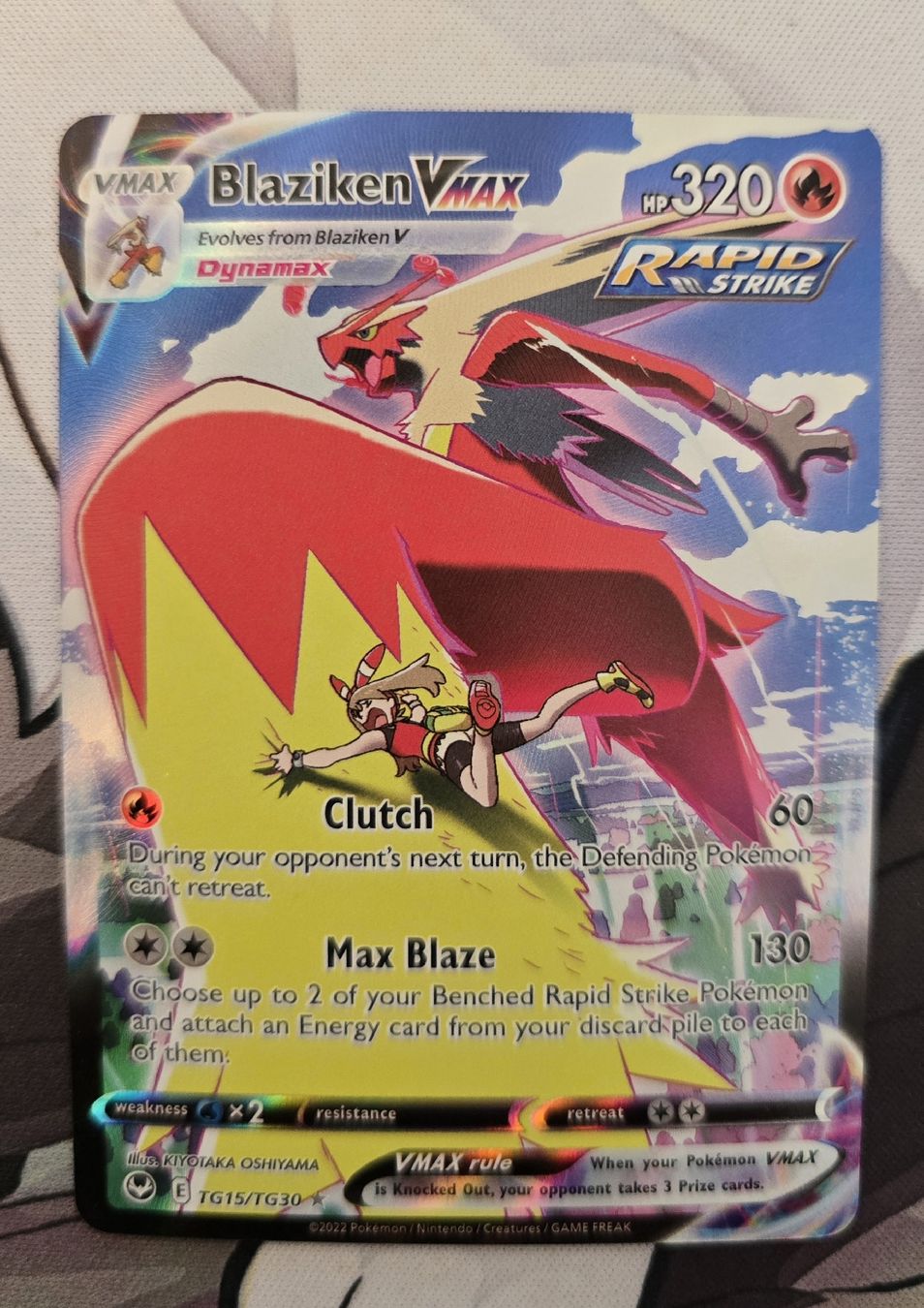 Pokémon Carte collezionabili: Blaziken Vmax pokemon – Nuovo (secondo la descrizione) da Genève venduto da Hoenn.
