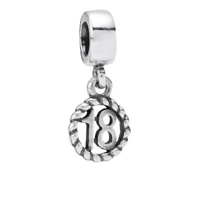Pandora Anhänger: Pandora 18 Charm – Gebraucht aus Rüti ZH von xweeknd 1