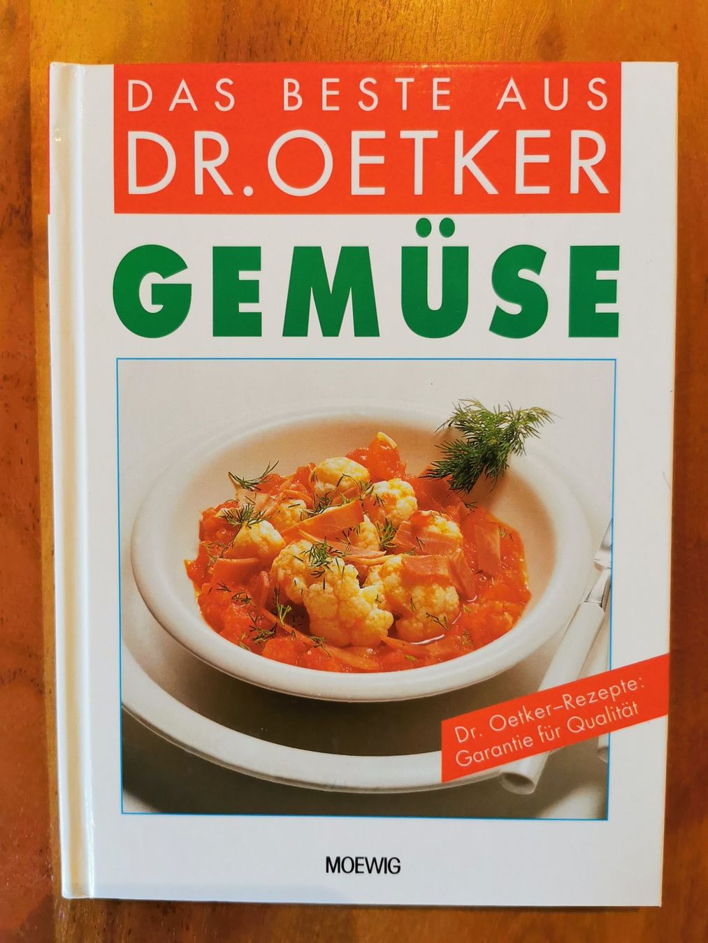 Libri: Dr. Oetker; Gemüse – Usato da Boniswil venduto da Totomat-Lady2