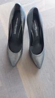 KENNEL & SCHMENGER Pumps - Silber - Gr. 38/39 - Leder - NEU