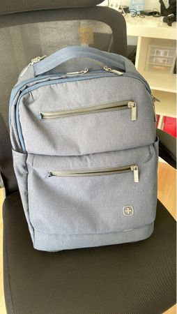 Wenger Rucksack Grau Sehr Gut Erhalten für Reisen & Alltag