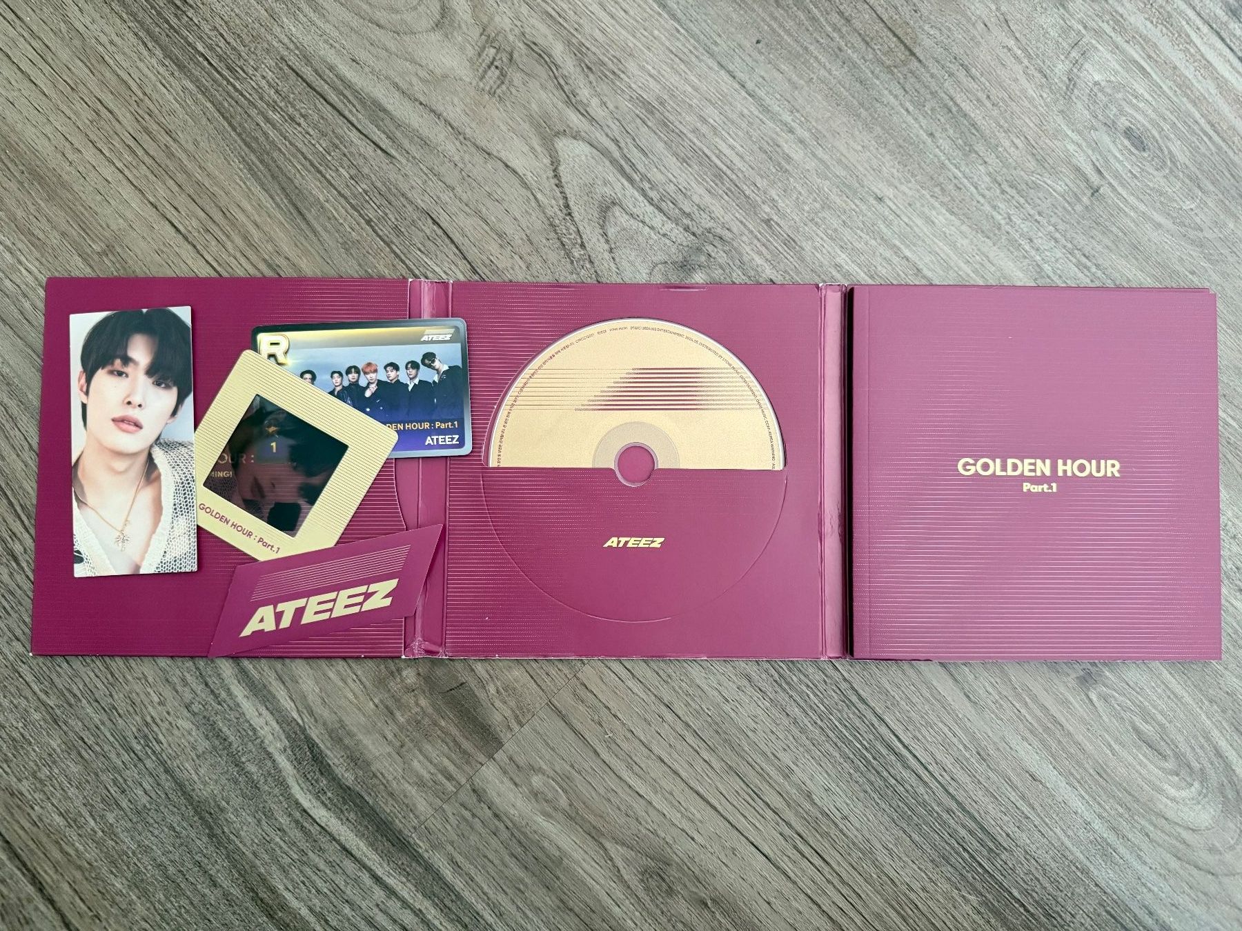 CD: ATEEZ - GOLDEN HOUR : Part.1 Digipack Mingi – Usato da Gachnang venduto da zoeyeoz 1