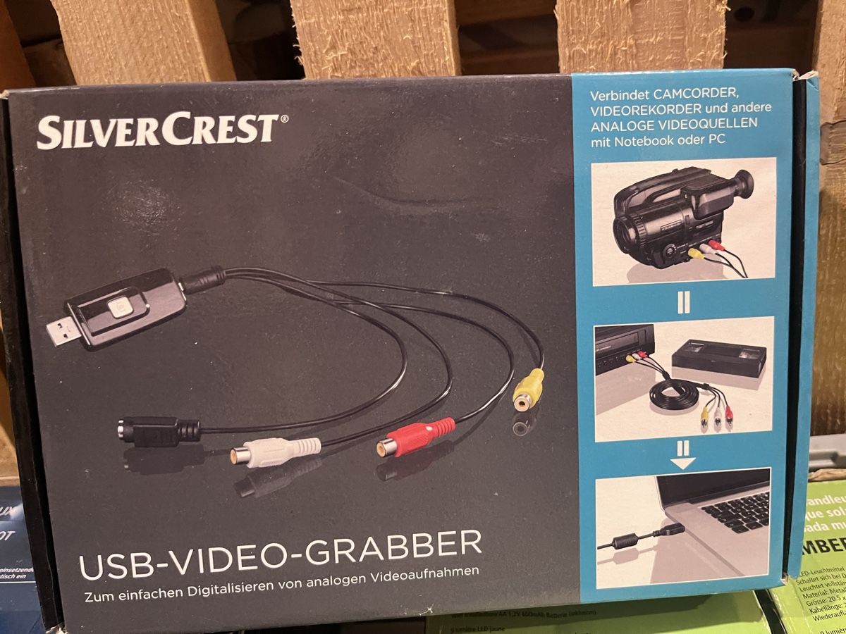 Konverter: Silvercrest USB-Video-Grabber neuwertig – Neu und originalverpackt aus Marly von realdeal_2013 2
