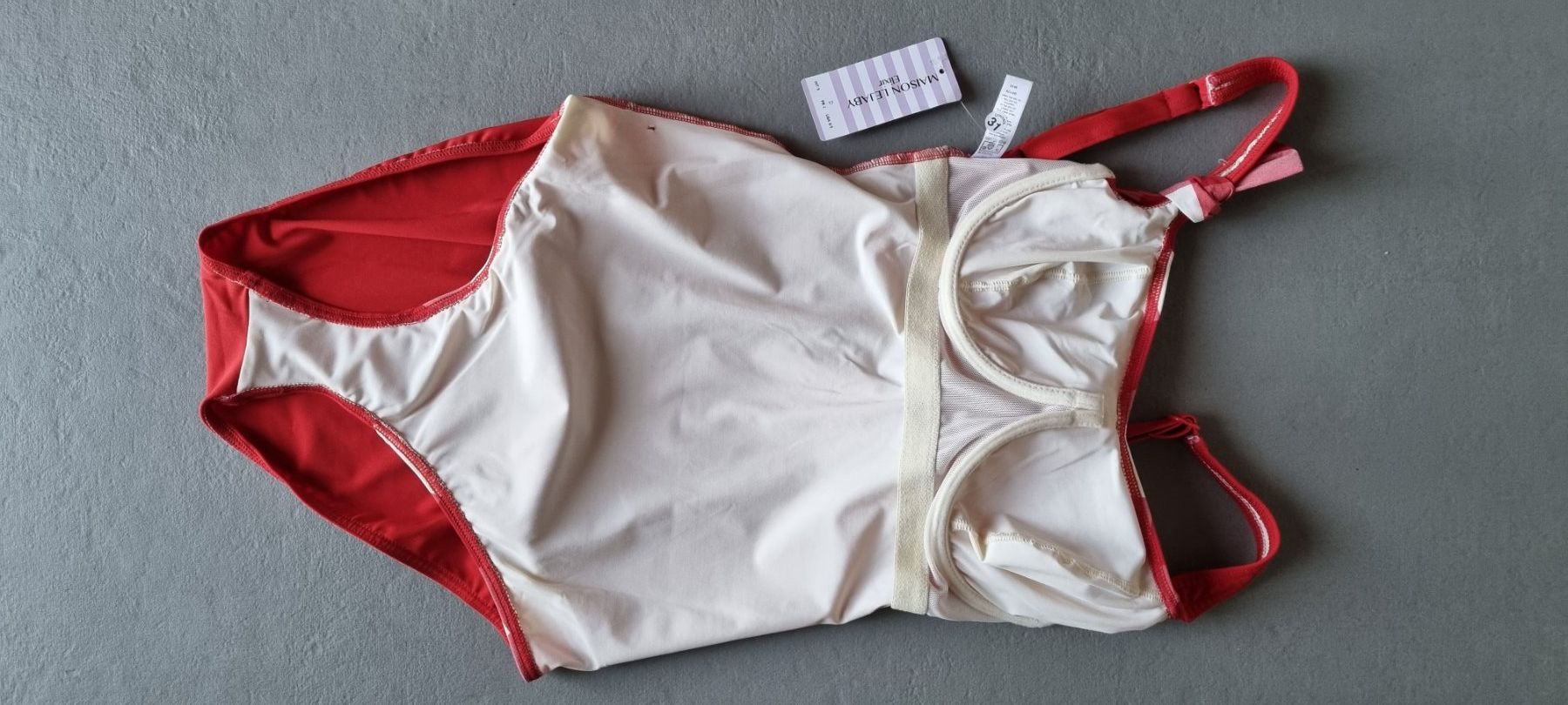 Costumi da bagno & Bikini: Maillot de bain Maison Lejaby Elixir rouge/vichy 70D 2D S – Nuovo (secondo la descrizione) da vufflens la ville venduto da Veuveclicquot 4