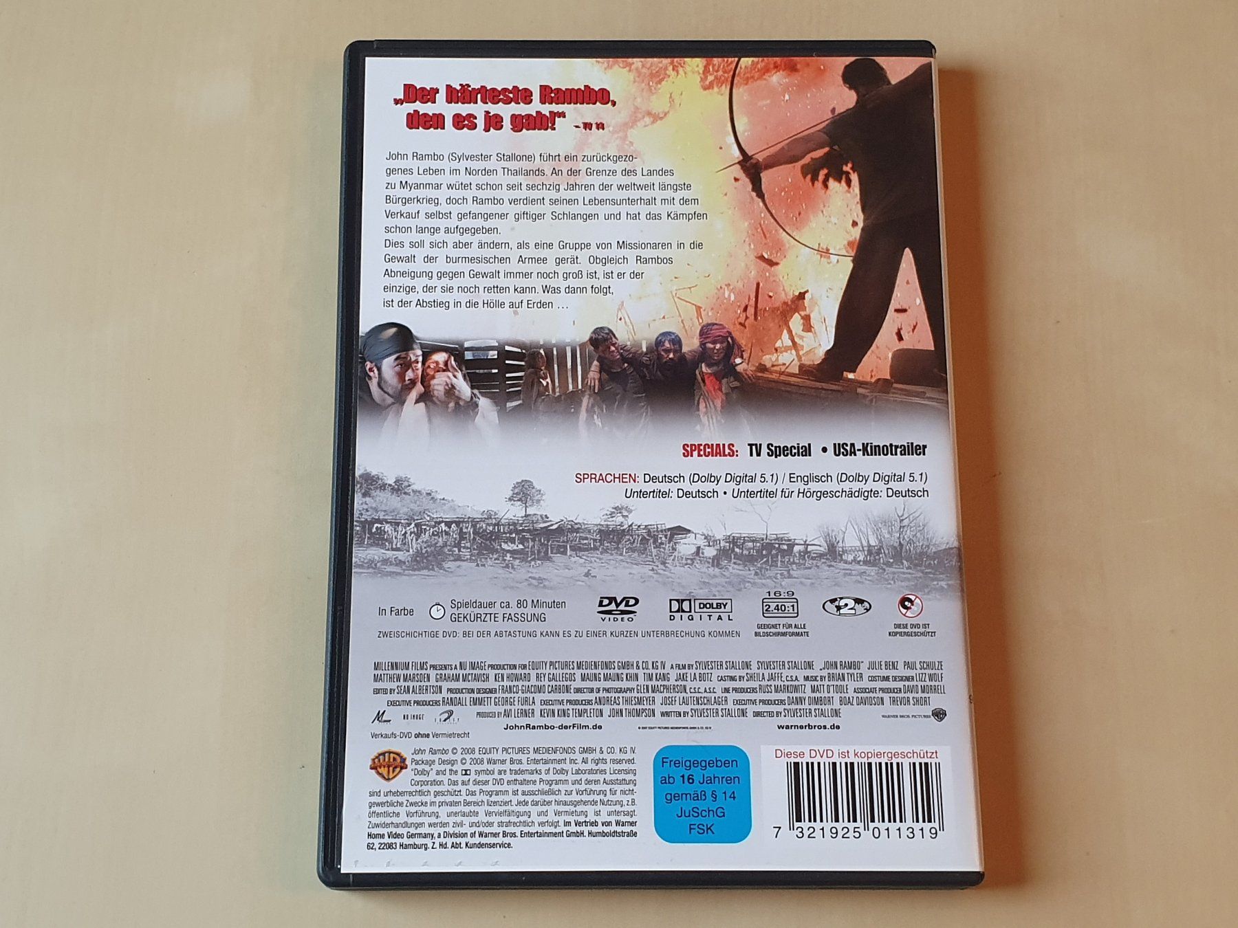 Alle DVDs: John Rambo – Gebraucht aus Stansstad von collectorsshop 1