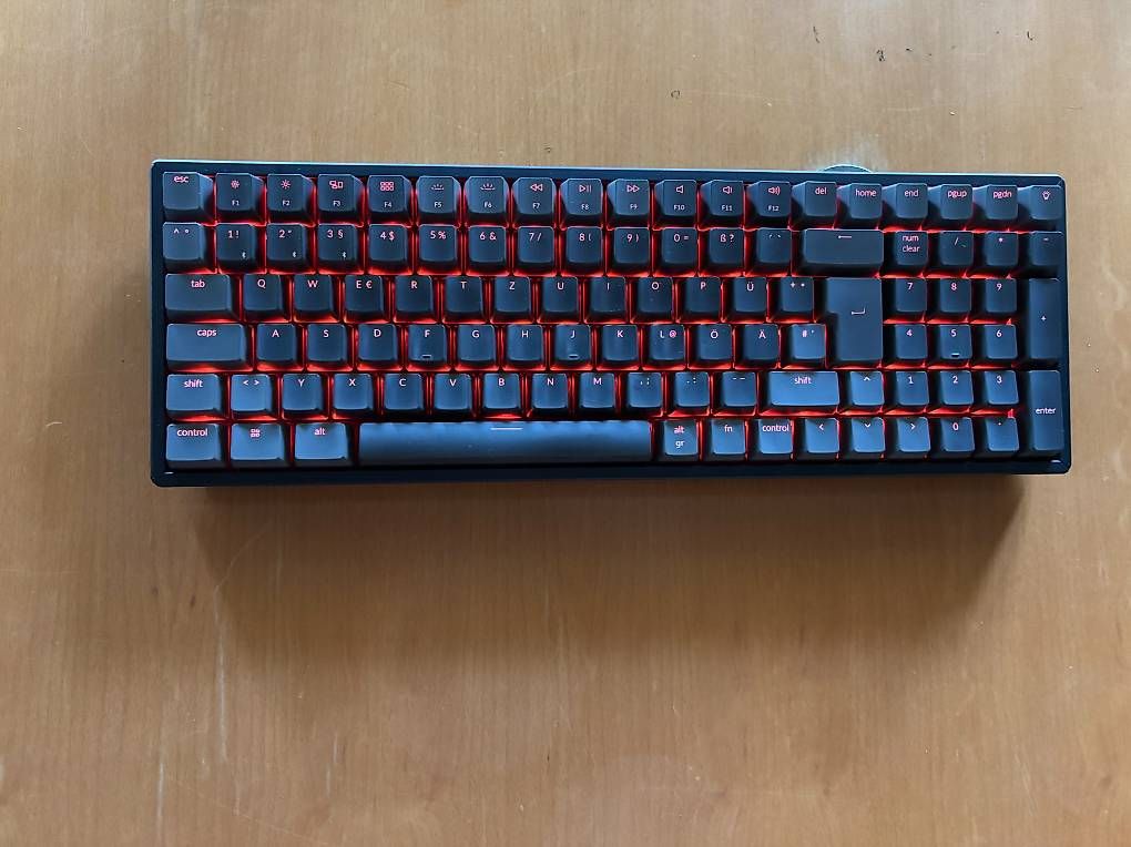 Keychron Claviers: Keychron K4C1 DE Version 2 mit Gateron Red – D'occasion à Baden par rofru