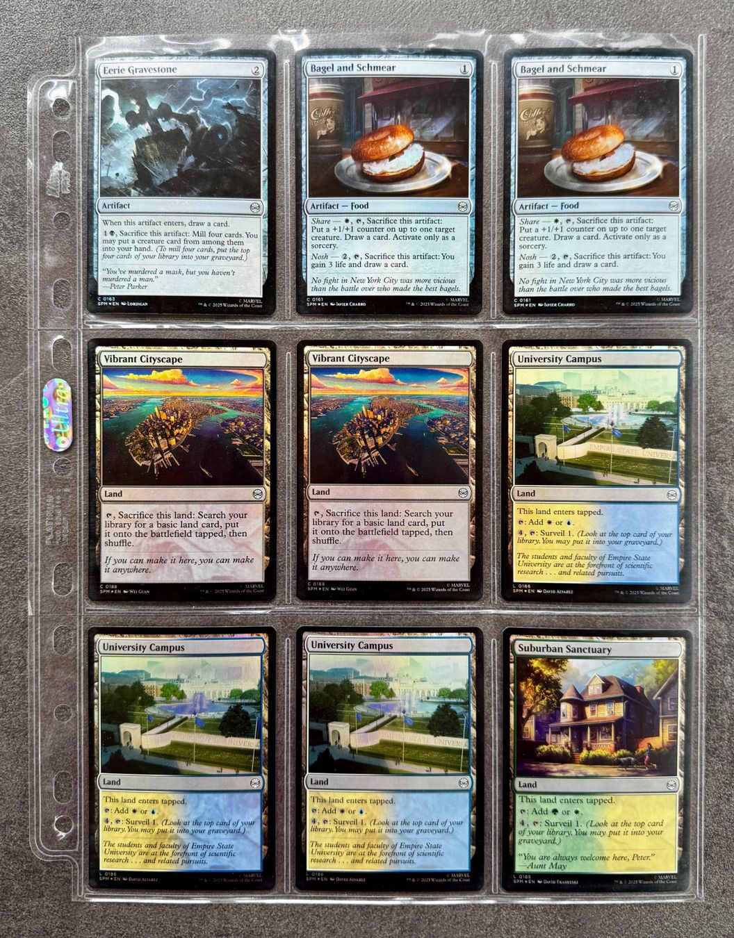 Magic The Gathering Carte collezionabili: 37 Foil Commons Marvel's Spider-Man NM – Nuovo (secondo la descrizione) da Rechthalten venduto da hosme_be 3