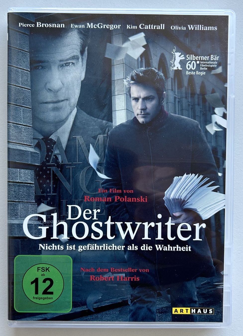 Alle DVDs: DVD "The Ghostwriter" - R. Polanski, P. Brosnan, E. McGregor – Gebraucht aus Basel von ren_boz