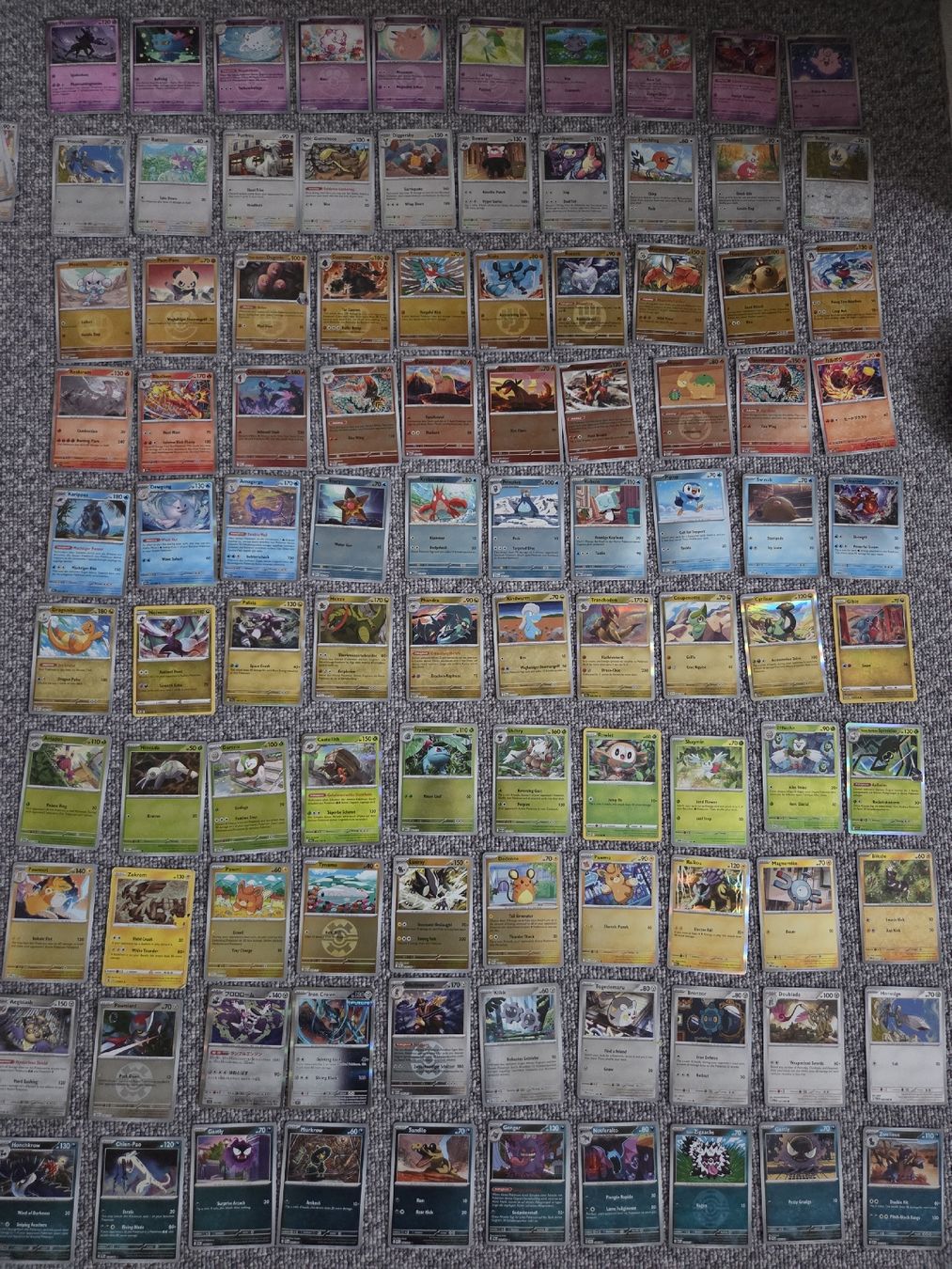 Pokémon Sammelbilder & Trading cards: 100 Pokemon Karten glänzend shiny – Gebraucht aus Oberuzwil von Umlobo