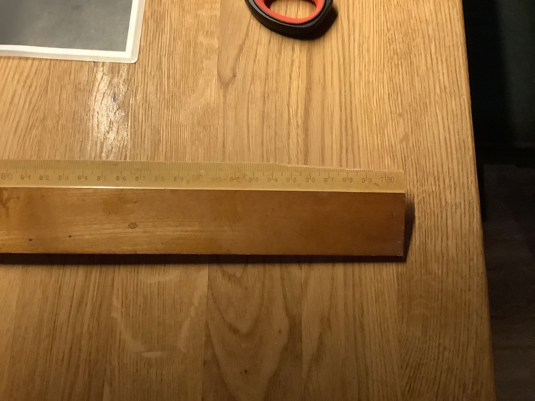Altro in Scrittura & Disegno: Lineal aus Holz 1 Meter – Usato da Amsoldingen venduto da Uelk 2