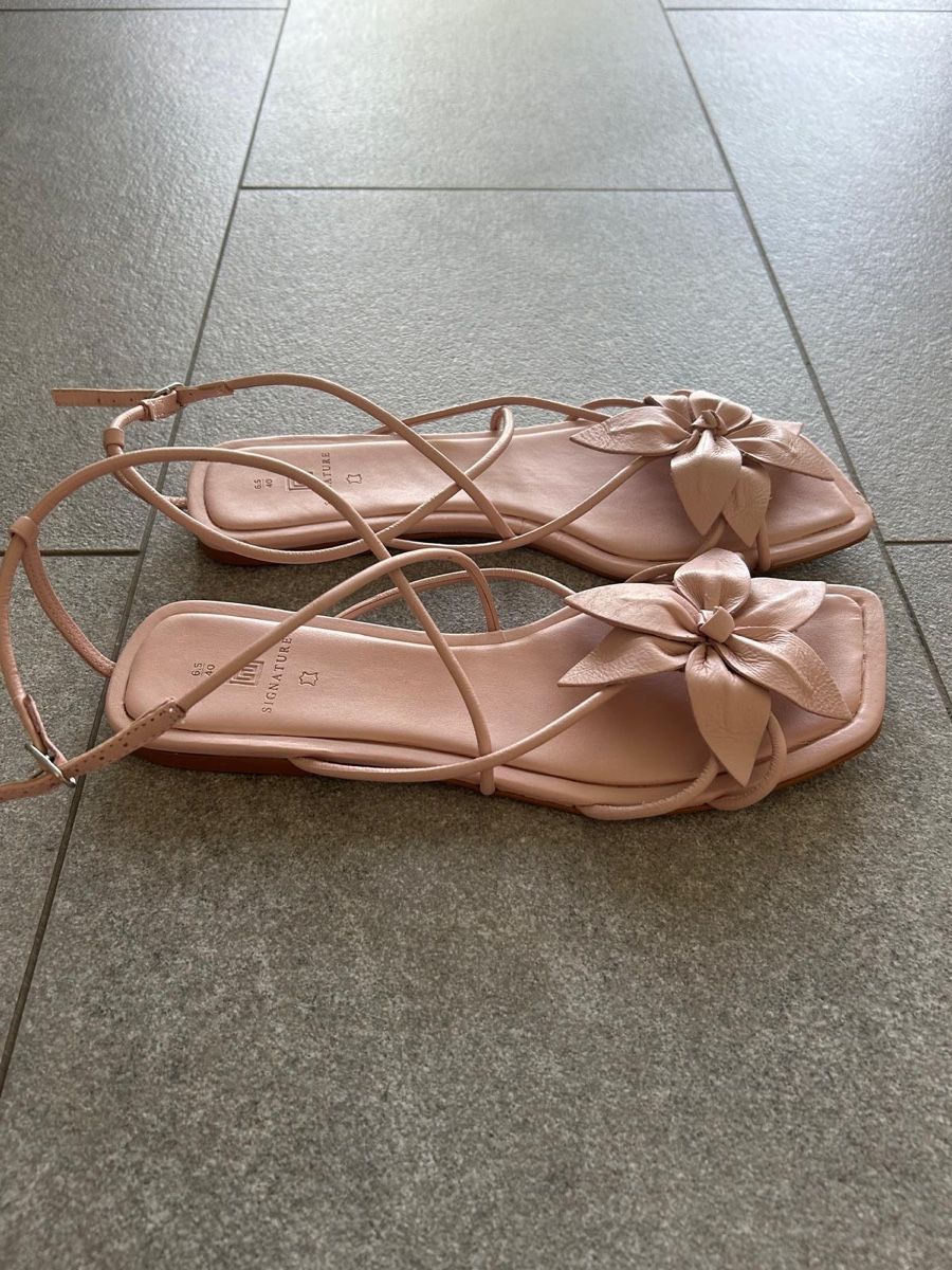 Damenschuhe: Sandali rosa con fiore – Neu (gemäss Beschreibung) aus Castel San Pietro von sof_5f2g 2