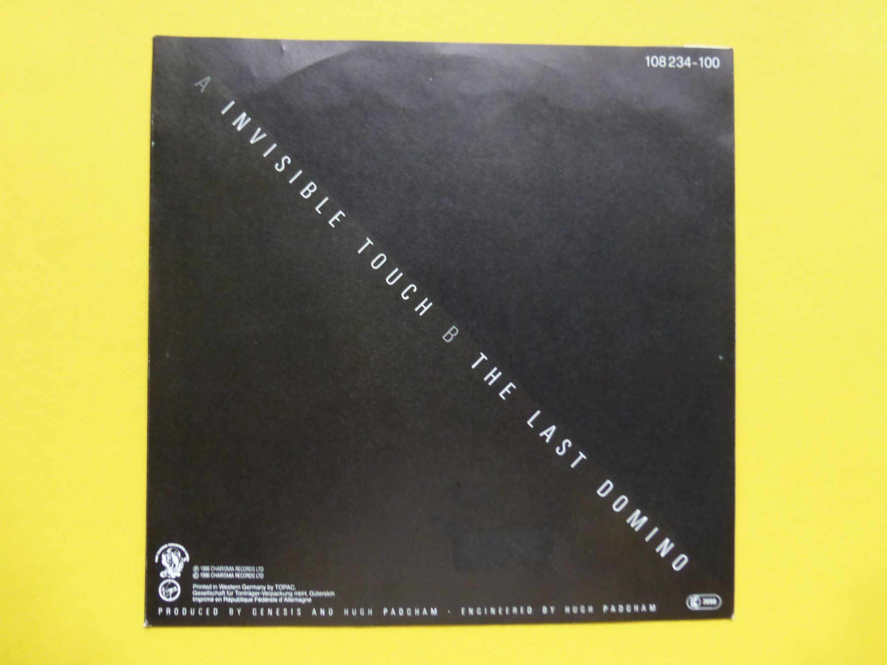 Dischi in vinile: Genesis – Invisible Touch – Usato da Zürich venduto da Swiss57 1