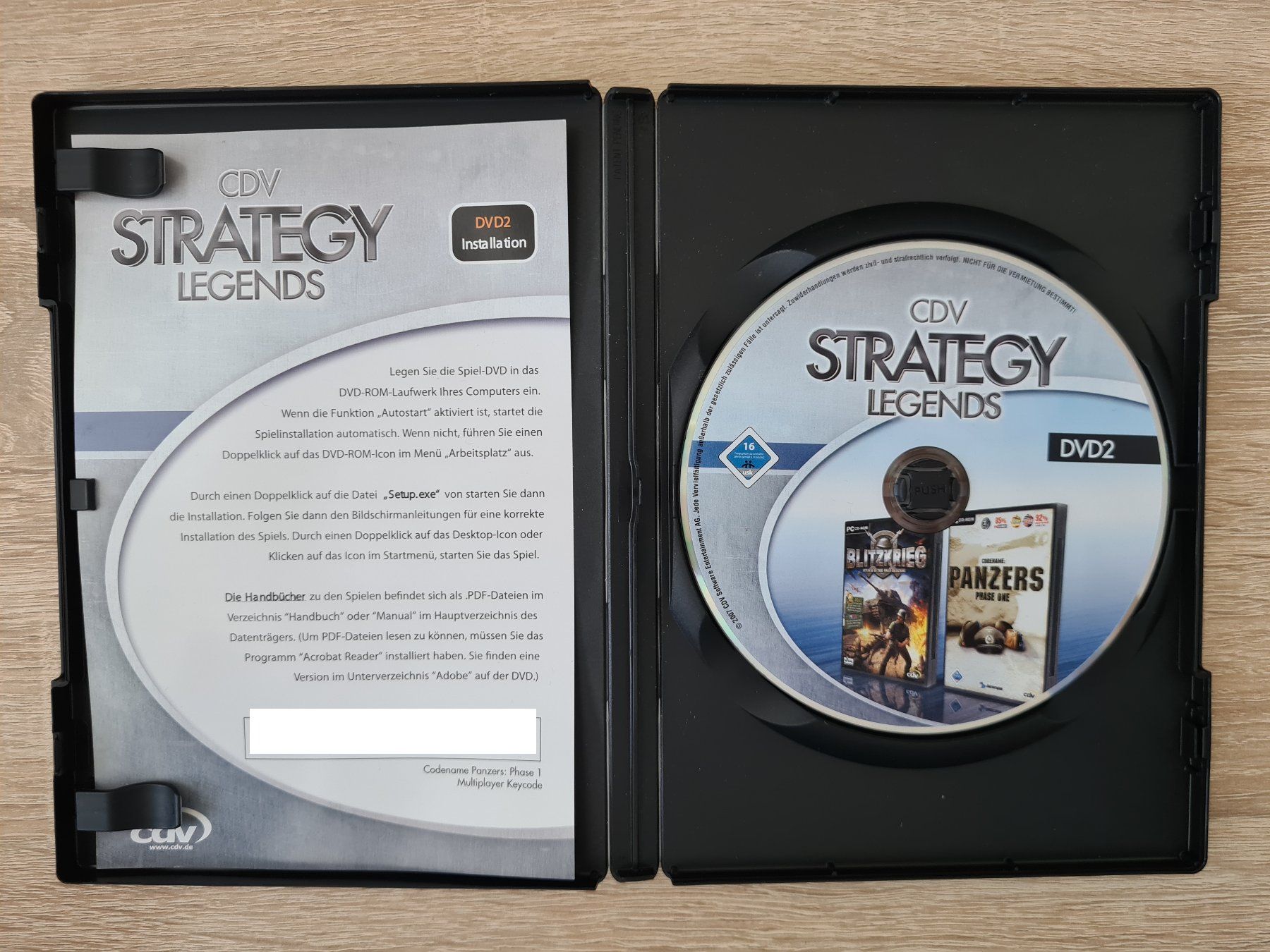 Giochi: Blitzkrieg + Panzers Phase One (2 Games) (German) - PC – Usato da Carouge GE venduto da Franllo 2