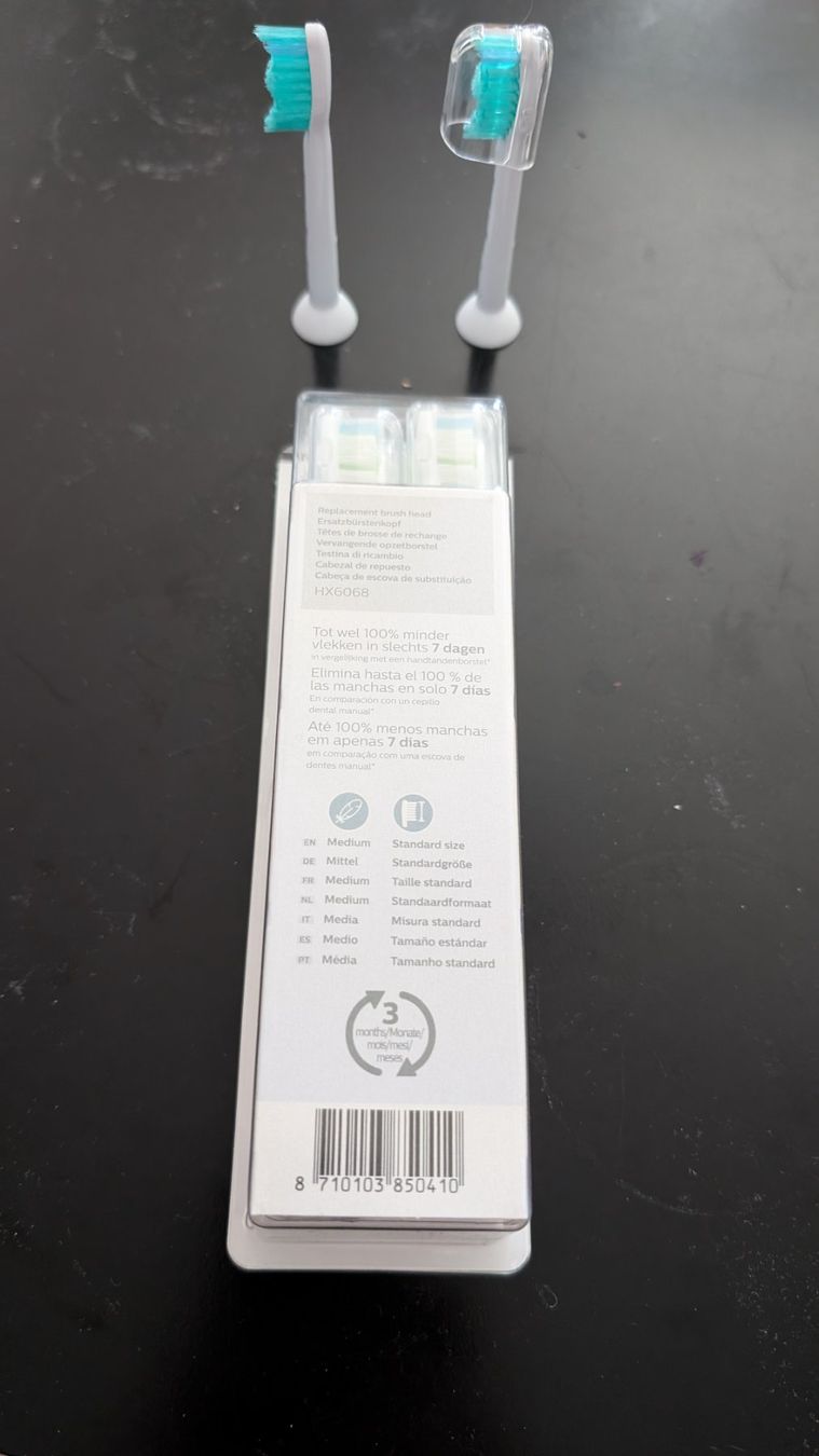 Philips Sonicare Cura dei denti: Philips Sonicare W2 Optimal White Standard-Bürstenköpfe – Nuovo e nell'imballaggio originale da Basel venduto da Silvio_89 1