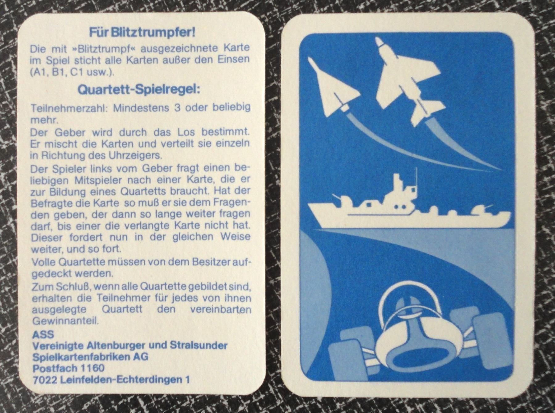 Spiele: ASS "Die letzten Heuler"-Quartett kompl. m.Deckbl. 33-teilig – Neu (gemäss Beschreibung) aus zürich von parts5060 7
