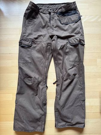 BURTON Snowboardhose Skihose, The White Collection, Gr. L