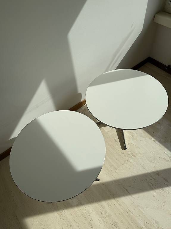 Tische: Fritz Hansen Supercircular Tavolini x2  Design Danese – Gebraucht aus Montagnola von Mkico 1