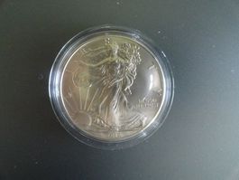 SCHÖNE LIBERTY SILBERMÜNZE VON 2012 - AMERICAN EAGLE