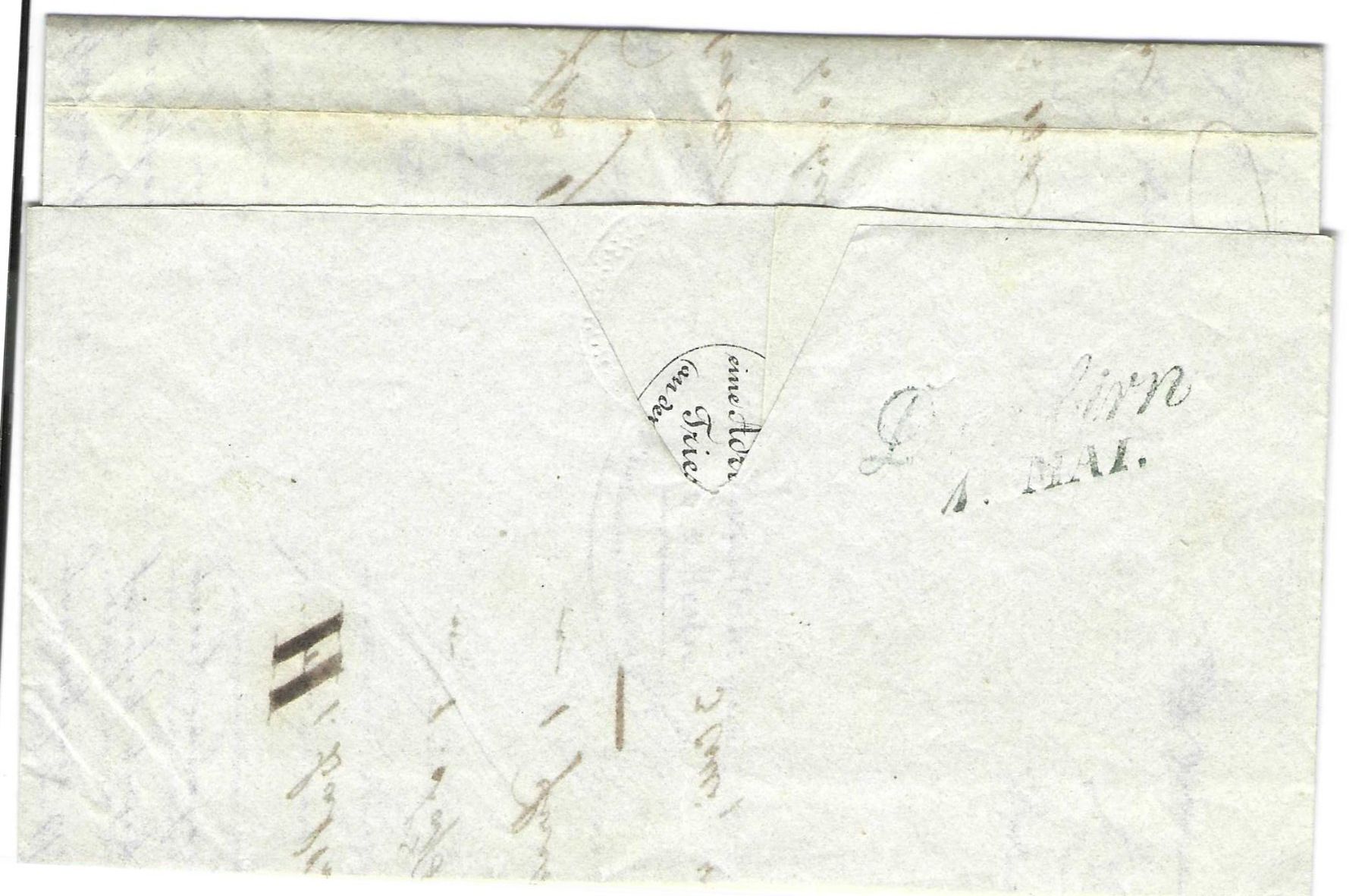 Tutti i francobolli: Faltbrief Feldkirch - Dornbirn1842 – Usato da Wildhaus venduto da Brunphil 1