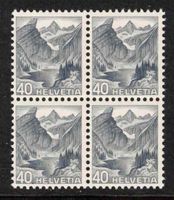 1936 Landschaftsbilder Nr.209z im 4er-Block **