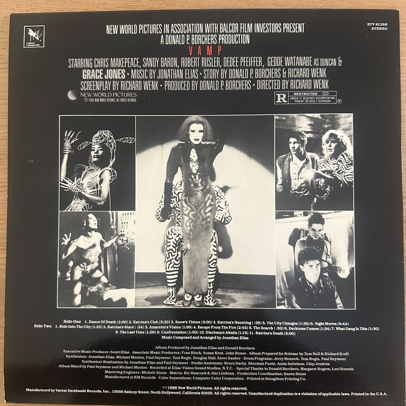 Dischi in vinile: Jonathan Elias – Vamp - LP – Usato da Caslano venduto da campo_santo 1