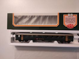 Personenwagen EW I 1. Kl. grün der SBB von Hag H0, WS