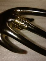 RING MODESCHMUCK VERGOLDET,,,NICKELFREI