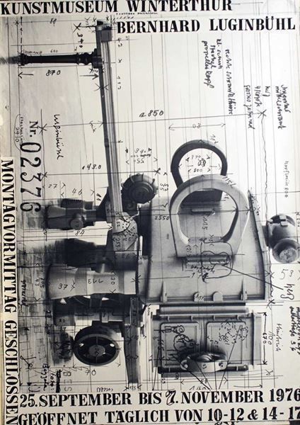 Foto & Immagini: Bernhard Luginbühl – Nuovo (secondo la descrizione) da Bern venduto da Vintage-Art-Poster