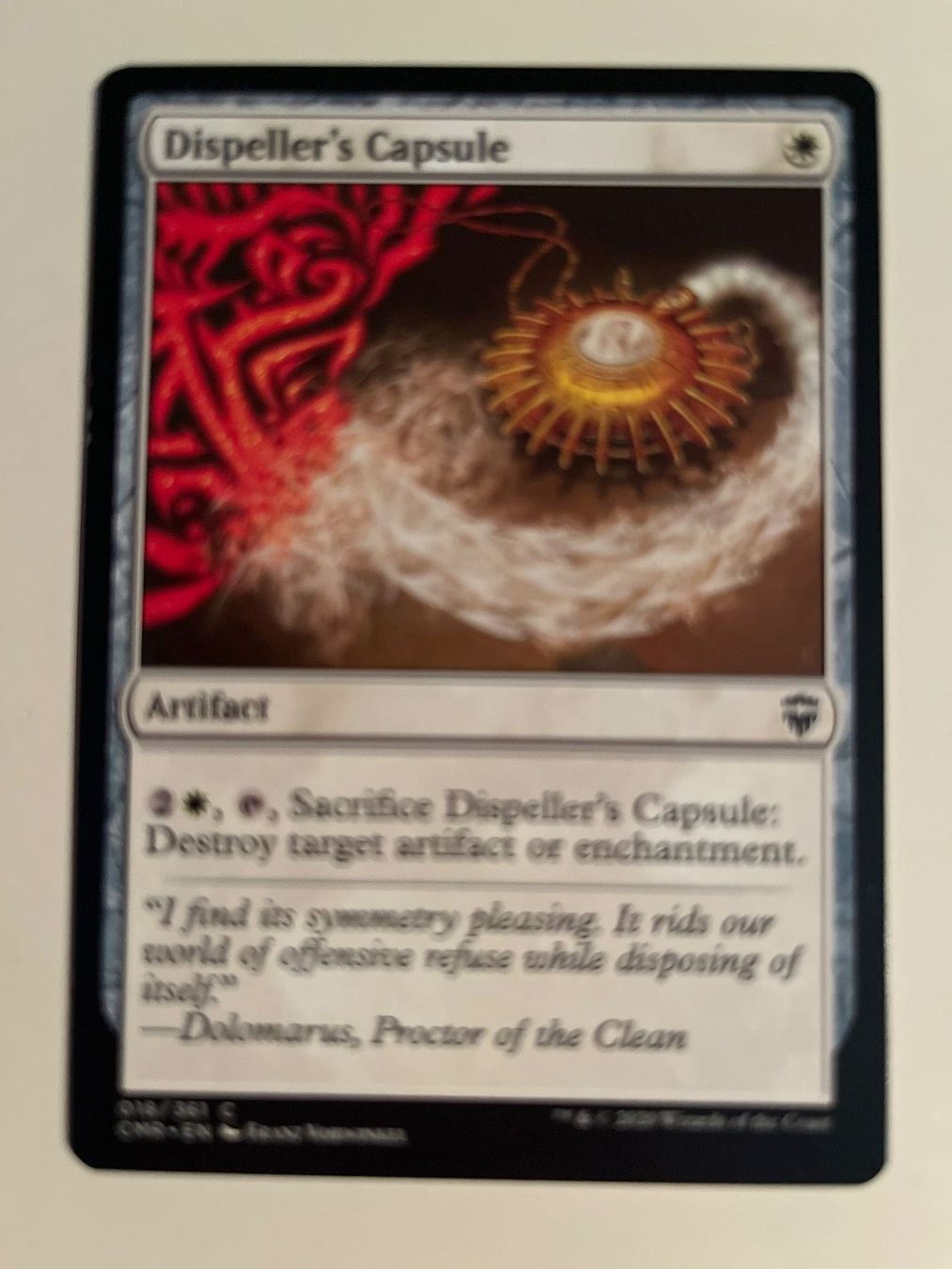 Magic The Gathering Carte collezionabili: 1 x Dispeller's Capsule - Magic: The Gathering - MtG – Usato da Kriens venduto da Shadi1980